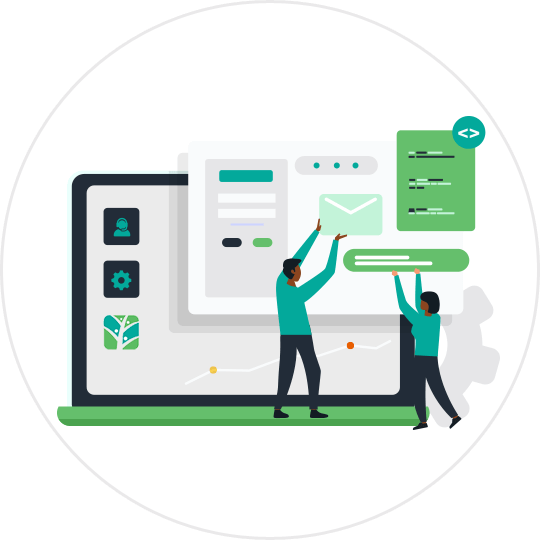 User-friendly short-term rental automation illustration